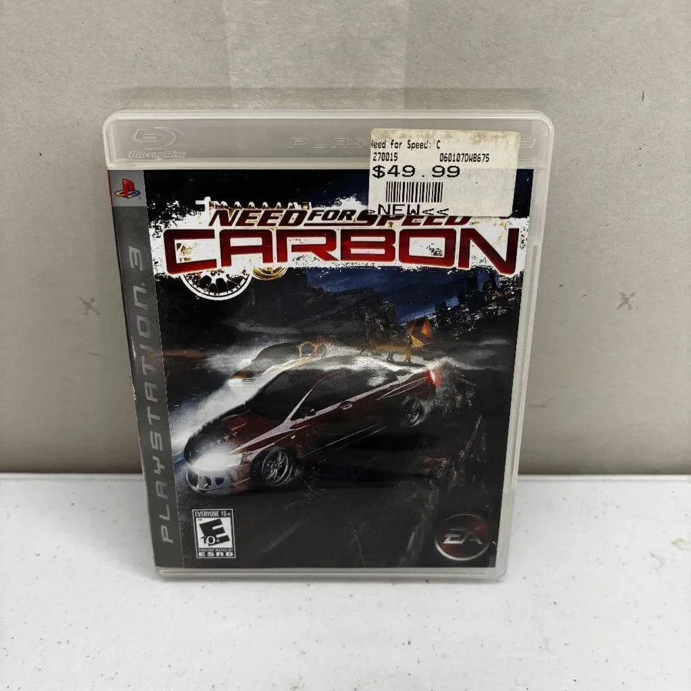 Need for Speed Carbon PS3 PlayStation 3 Complete - Excellent Cond